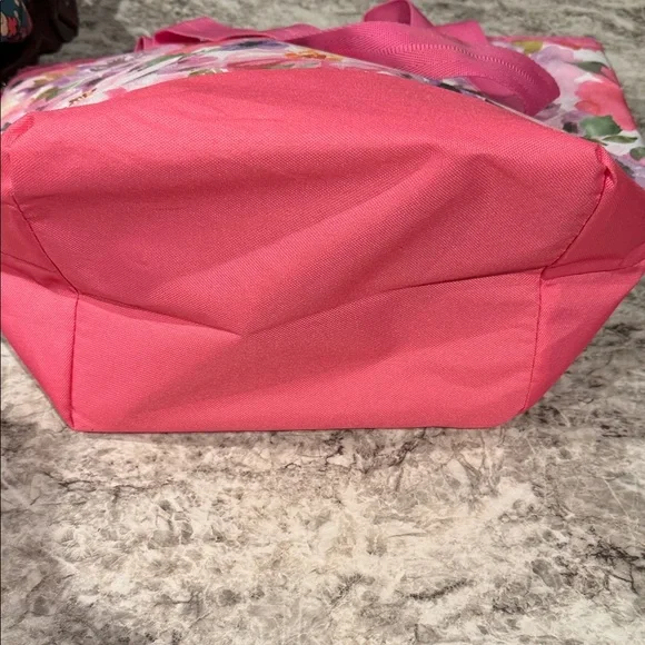 Igloo Pink and White Floral Tote Bag - Picture 5 of 5